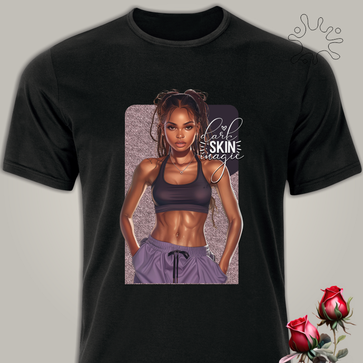 Nome do produto: Camiseta - Dark skin magic - Seremcores