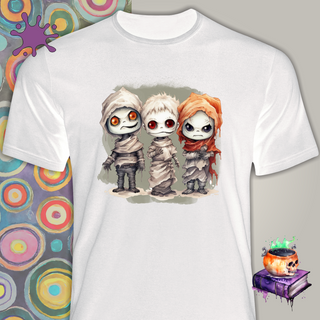 Nome do produtoCamiseta Trio 3 Zumbi Laranjinhas - Seremcores 