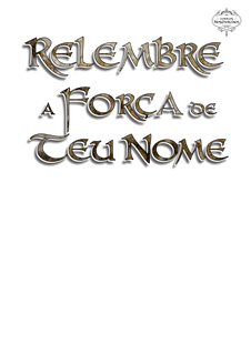 Nome do produtoCamiseta de frase Relembre 2 - Nosghor - Seremcores 