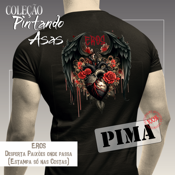 Camiseta PIMA - EROS (costas) Seremcores