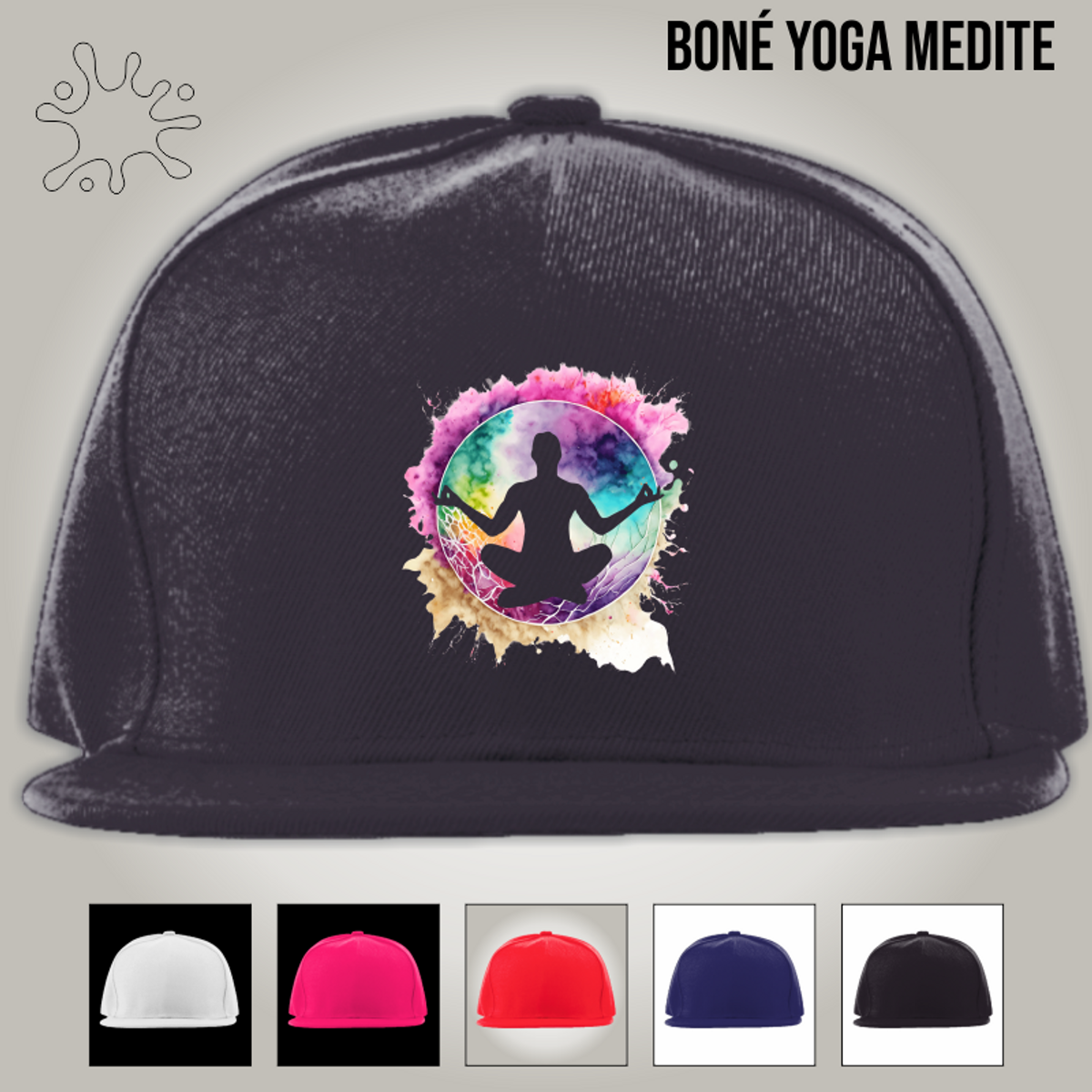 Nome do produto: Boné Yoga Medite zz