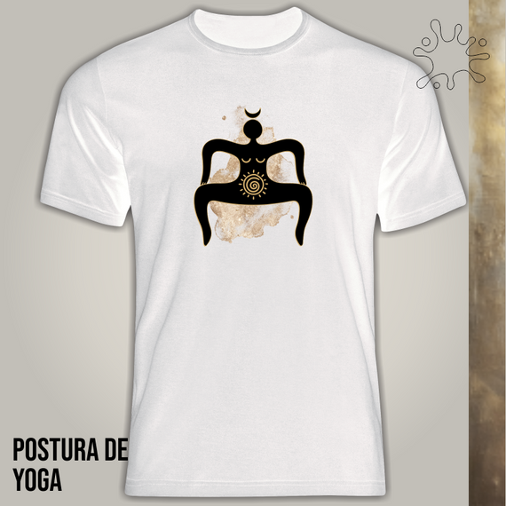 Camiseta Postura Yoga - Seremcores zz