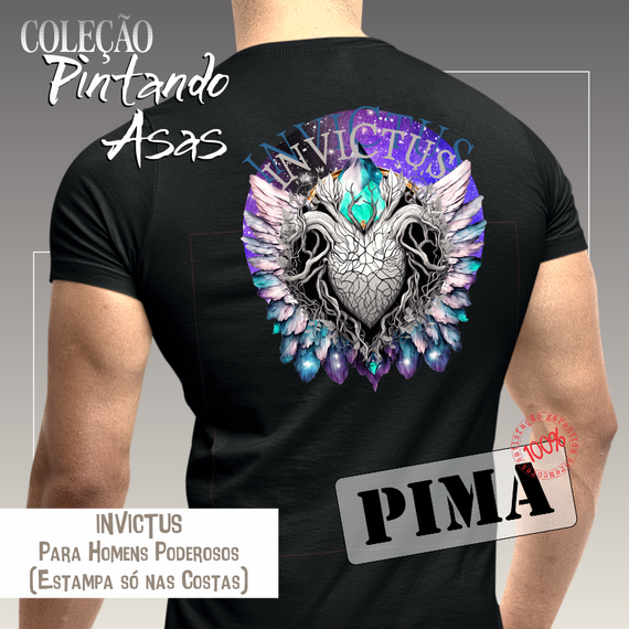 Camiseta  PIMA - INVICTUS (costas) Seremcores