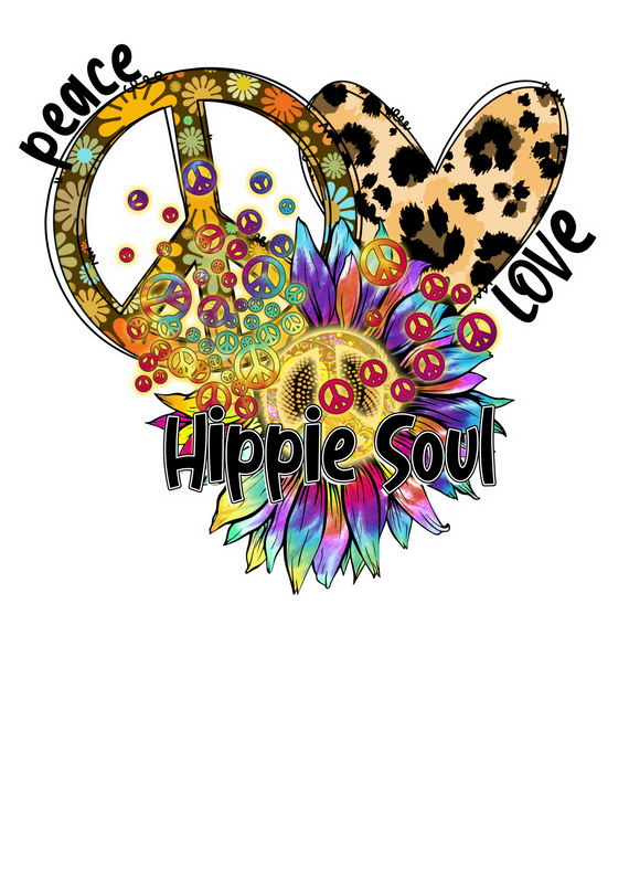 Camiseta de Alma de Hippie (pop arte) Seremcores 