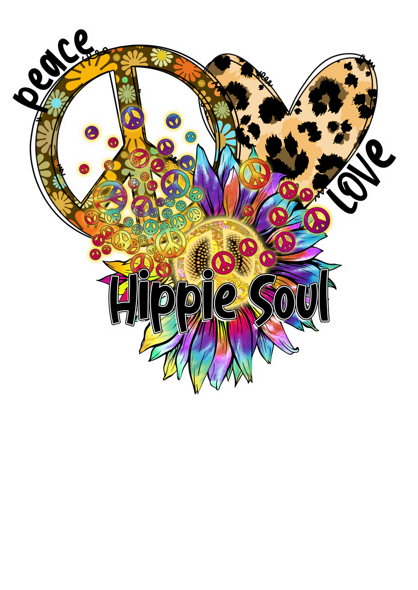 Nome do produto: Camiseta de Alma de Hippie (pop arte) Seremcores 