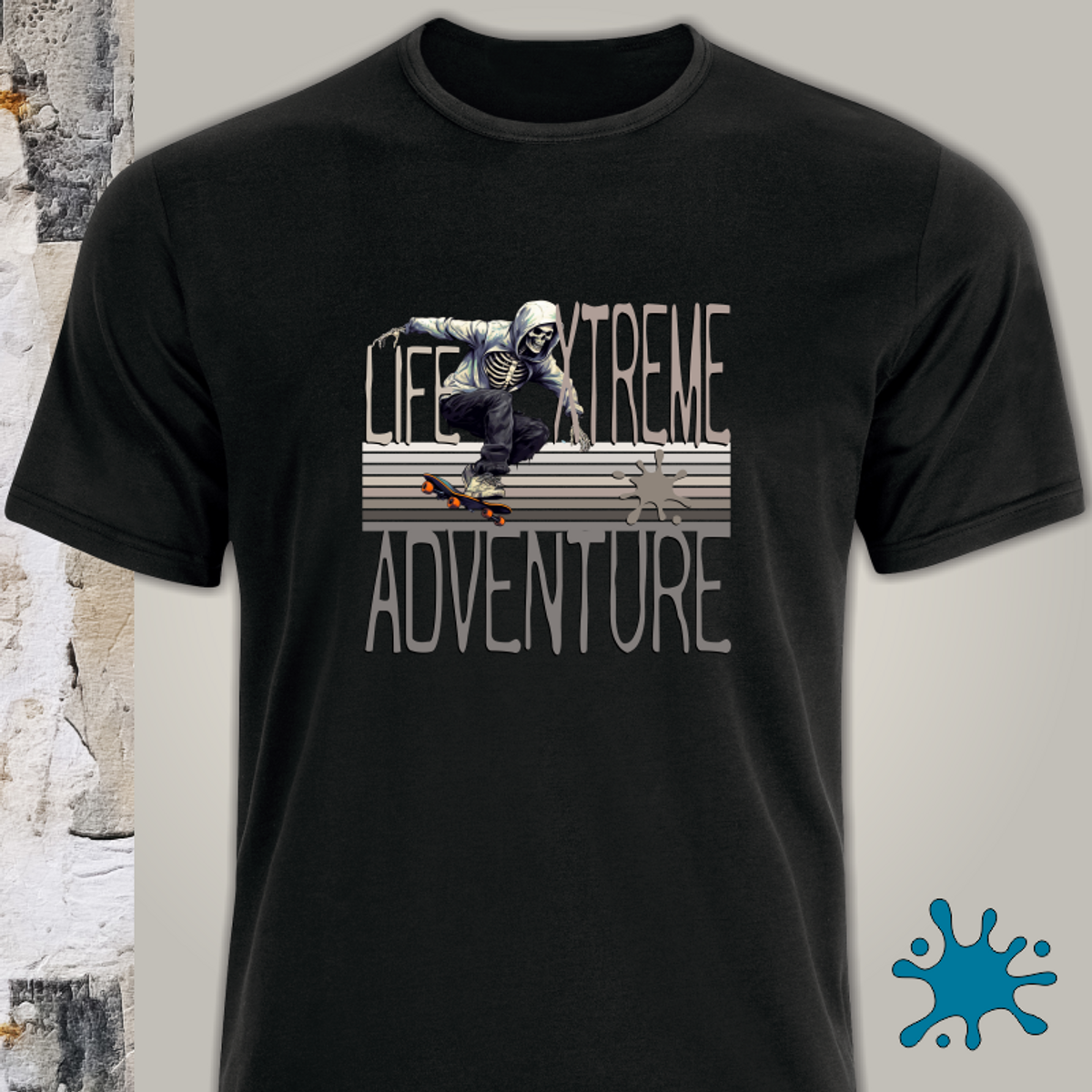 Nome do produto: Camiseta Life Xtreme Adventure