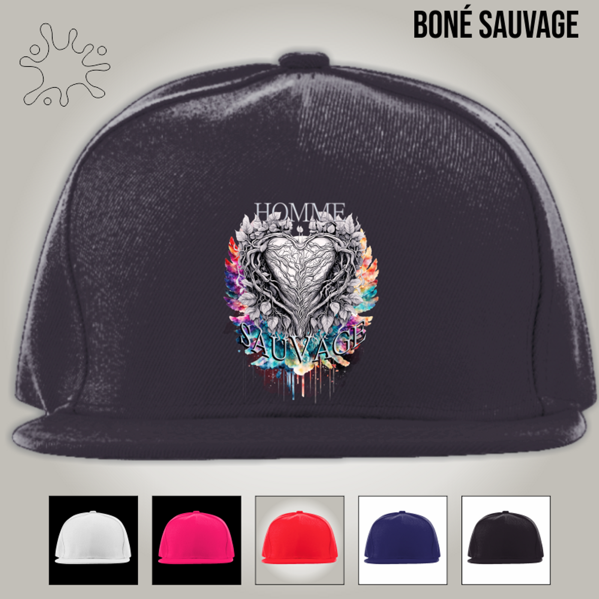 Nome do produto: Boné Sauvage