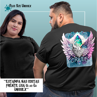 Nome do produtoTshirt CREED plus size - Seremcores