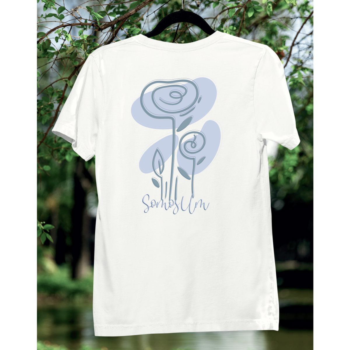 Nome do produto: Camiseta Somos Um - Boho Espiritual