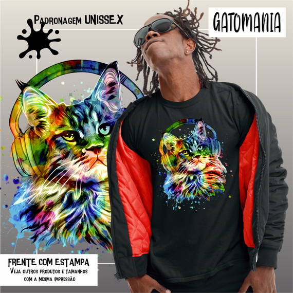 Camiseta Gato DJ Seremcores 
