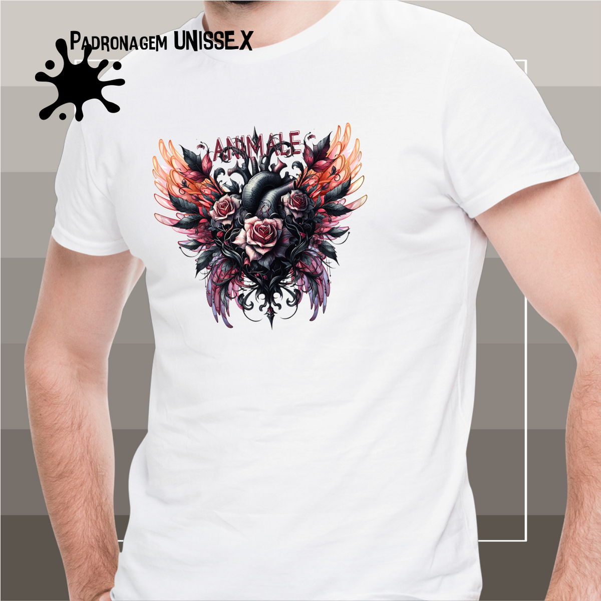 Nome do produto: Camiseta ANIMALE - Seremcores