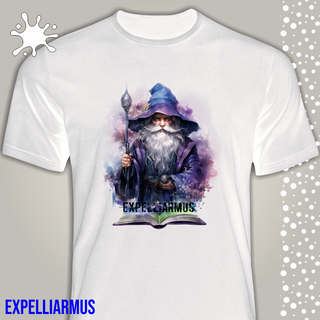 Nome do produtoCamiseta Magos - Expelliarmus