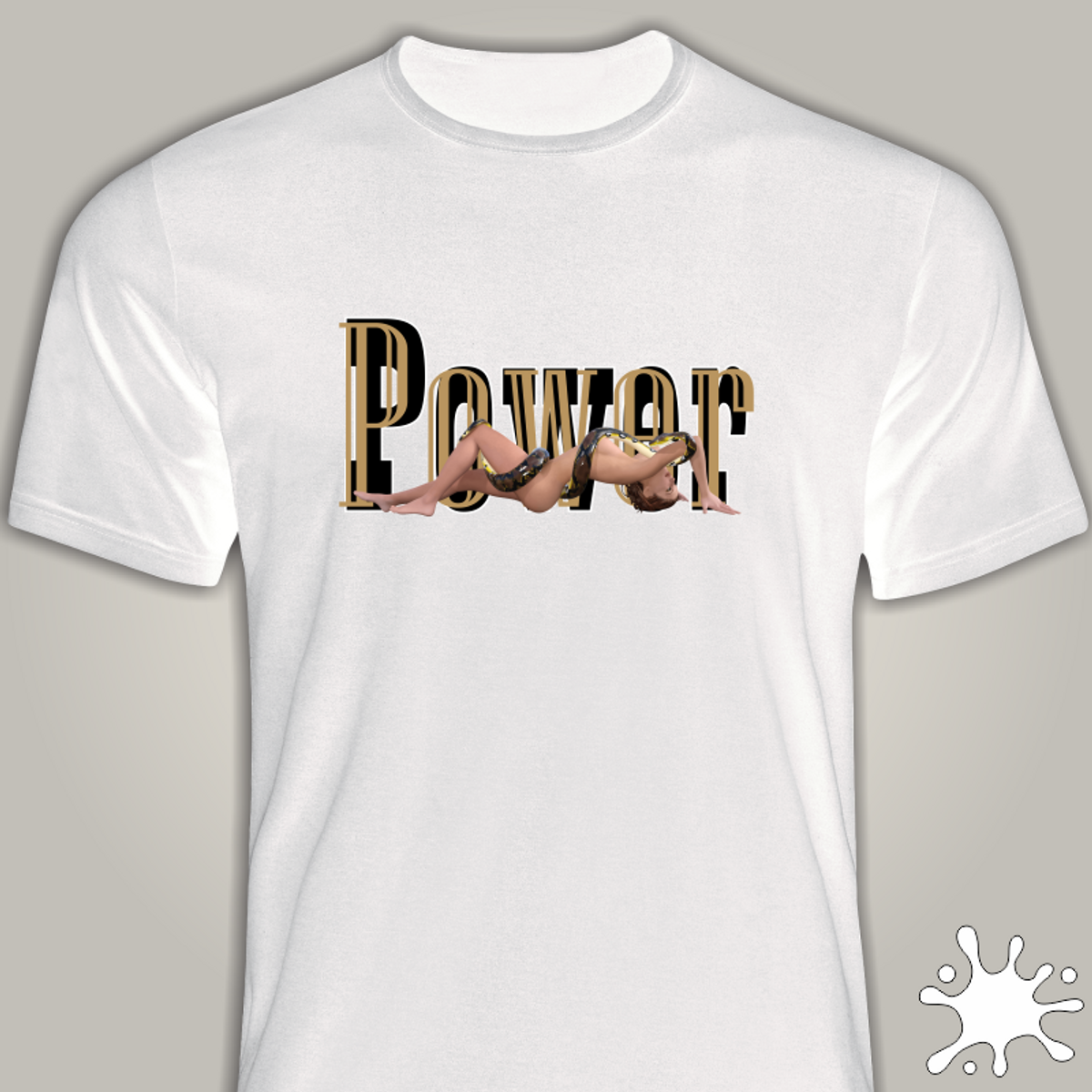 Nome do produto: Camiseta Power Woman - Seremcores