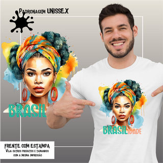 Camiseta Unissex Brasilidade Seremcores 