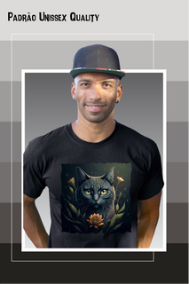 Camiseta de Gato na Noite Seremcores 