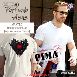 Nome do produtoCamiseta PIMA - WANTED (costas) Seremcores