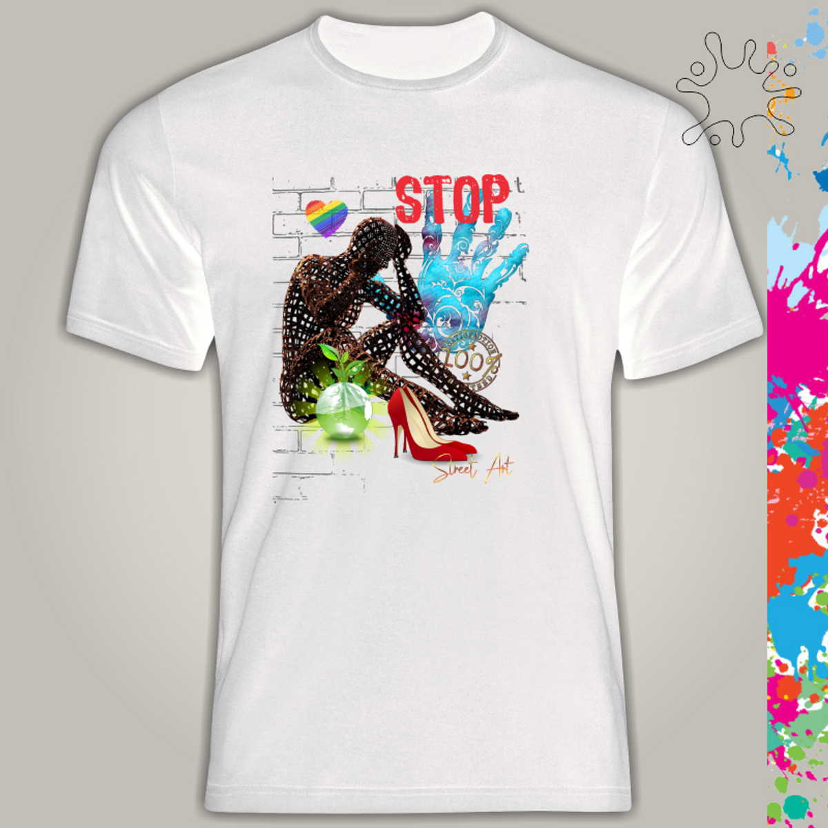 Nome do produto: Camiseta Stop