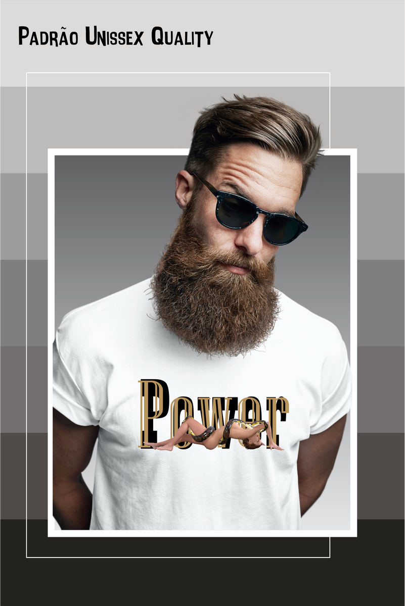Nome do produto: Camiseta Power Woman (pop arte)  Seremcores