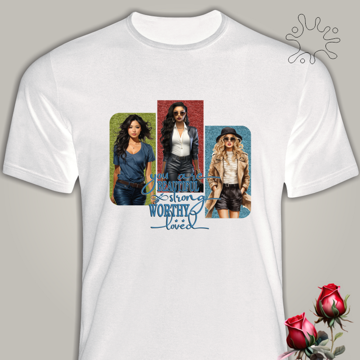 Nome do produto: Camiseta You Are Beautiful ... - Seremcores