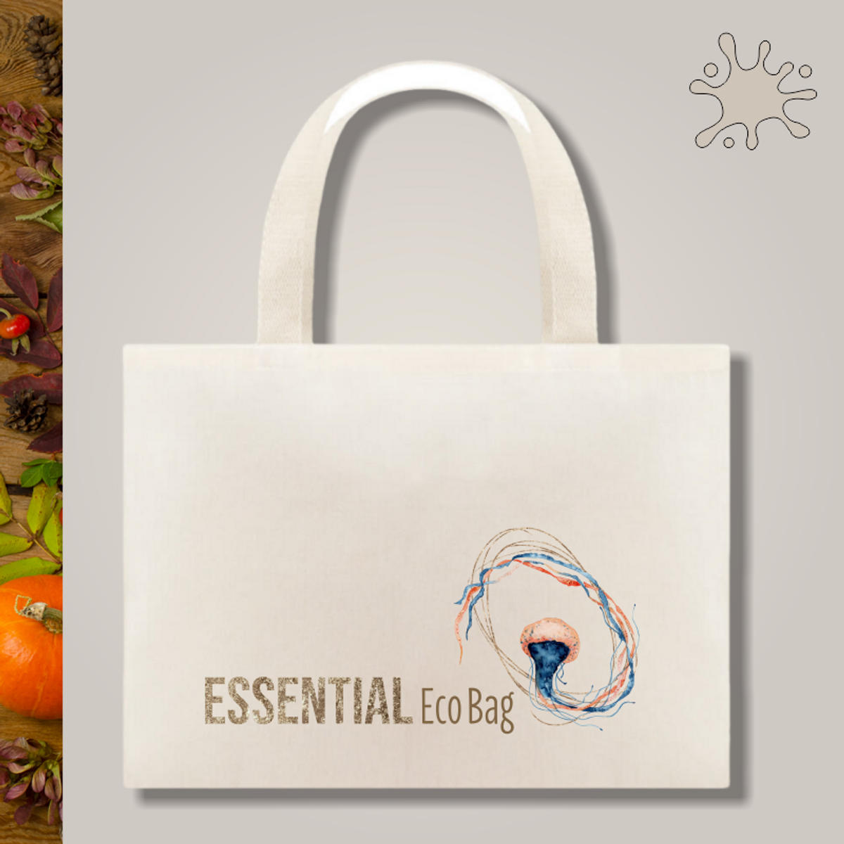 Nome do produto: Ecobag Essencial Esponja do Mar