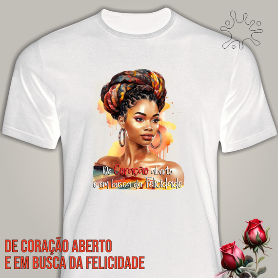 Camiseta Em busca da Felicidade - Seremcores