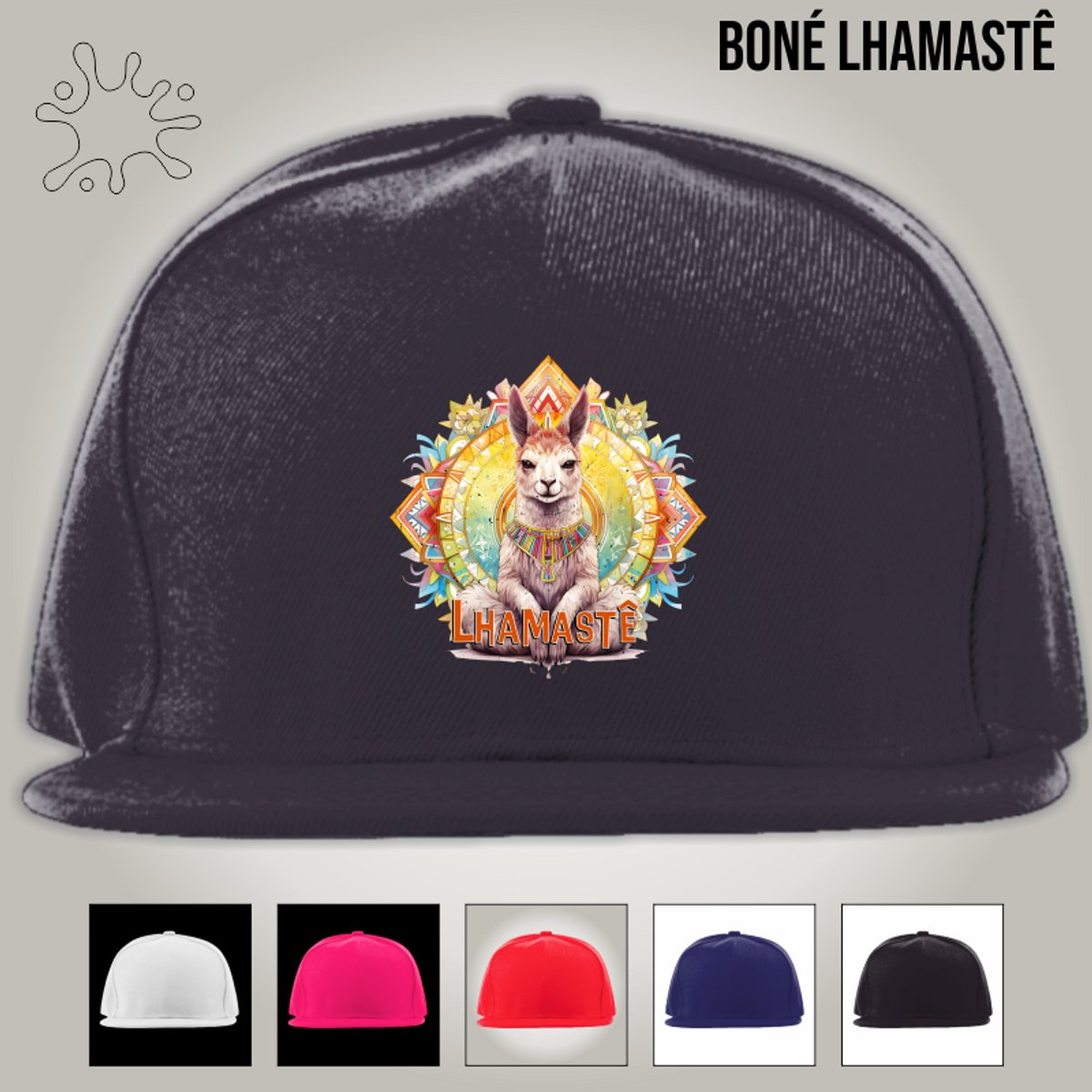 Nome do produto: Lhamastê Namaste (bone) zz