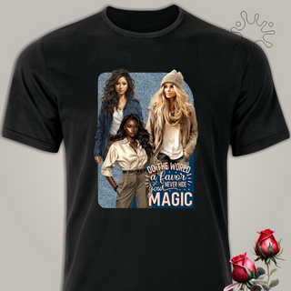 Nome do produtoCamiseta Never Hide your Magic - Seremcores