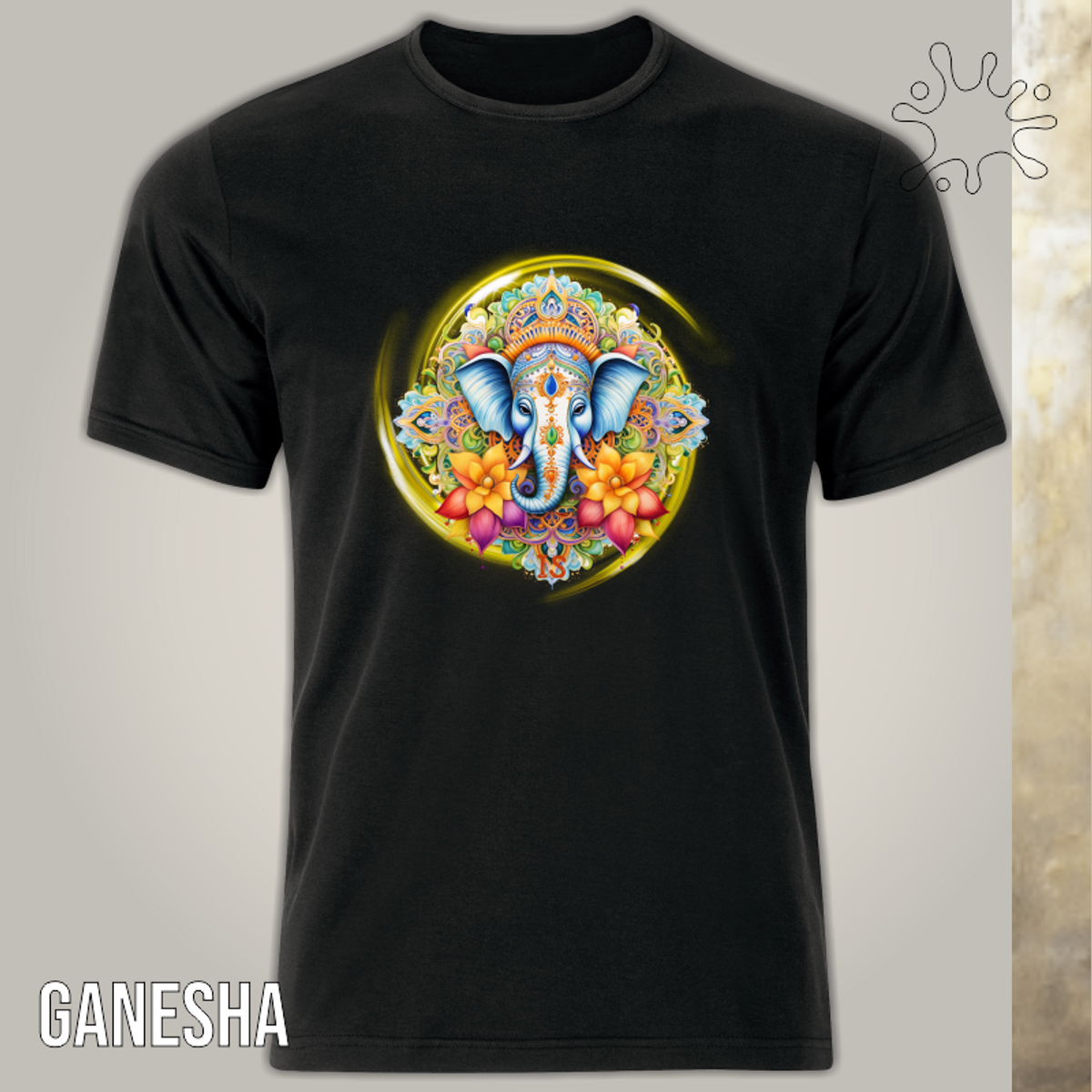 Nome do produto: Camiseta de Ganesha zz Seremcores 