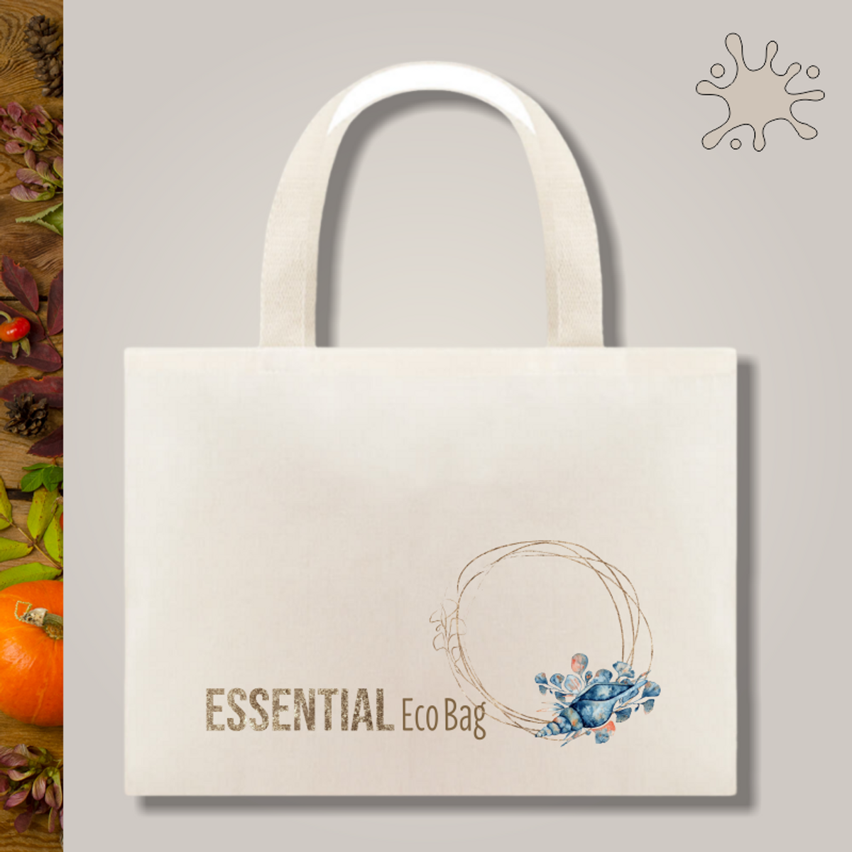 Nome do produto: Ecobag Essencial Concha