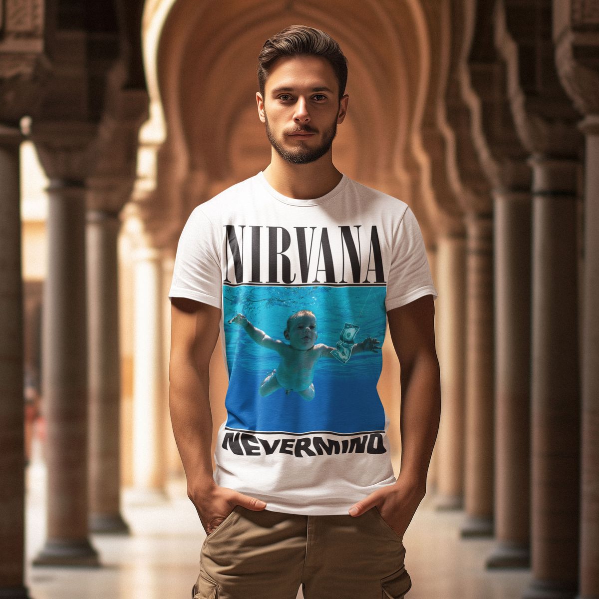 Nome do produto: Camisa Nirvana Nevermind