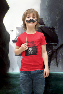 Camiseta Infantil Bandeira Pirata