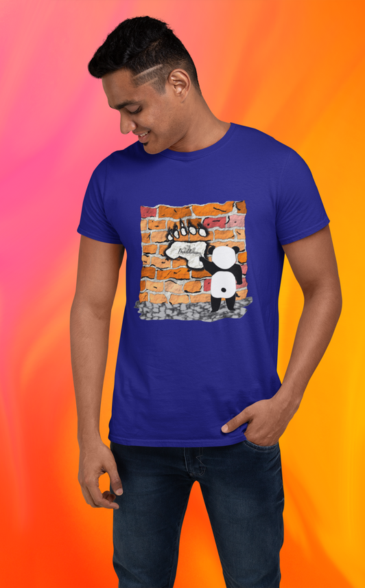 Camiseta Panda Grafite