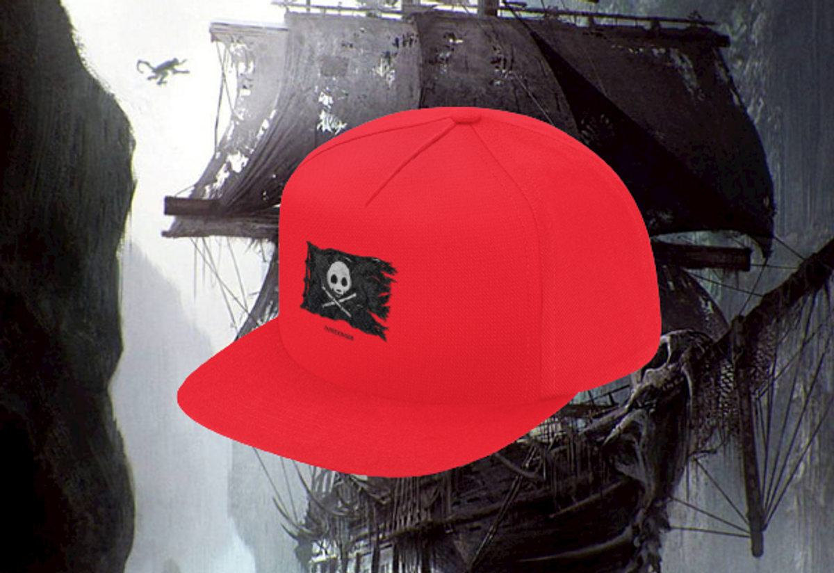Nome do produto: Boné Bandeira Pirata