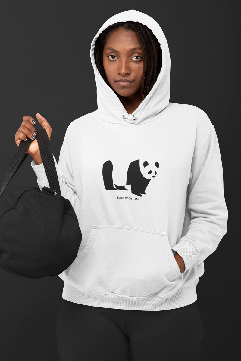 Nome do produto: Moletom Canguru Panda In White