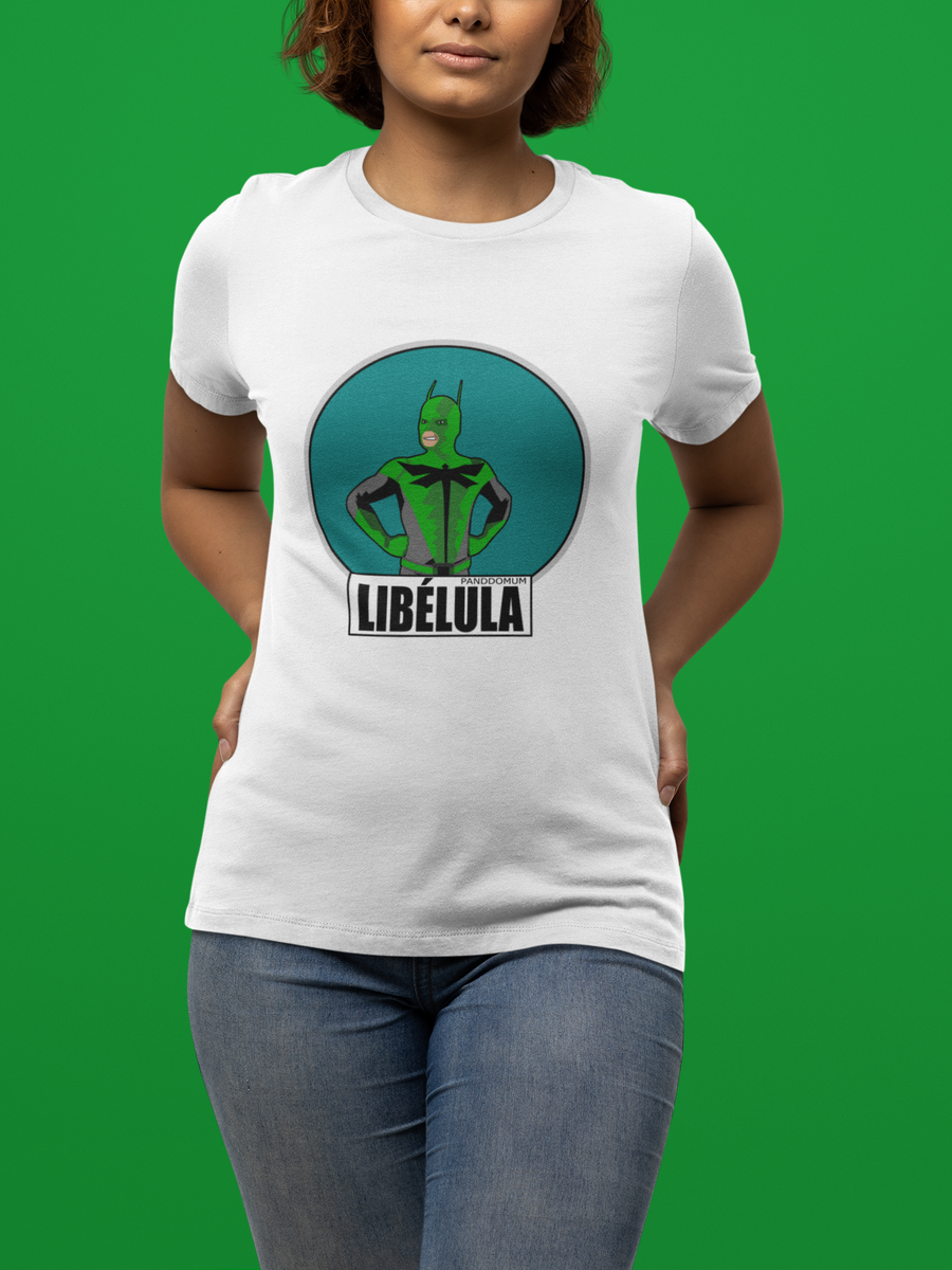 Nome do produto: Camiseta Feminina Libélula