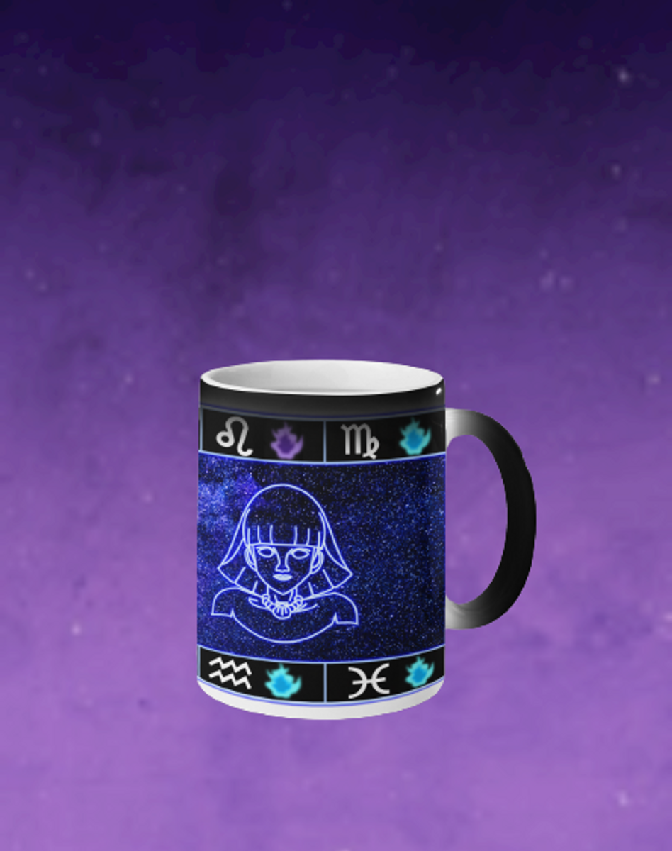 Nome do produto: Caneca Mágica Signo De Virgem