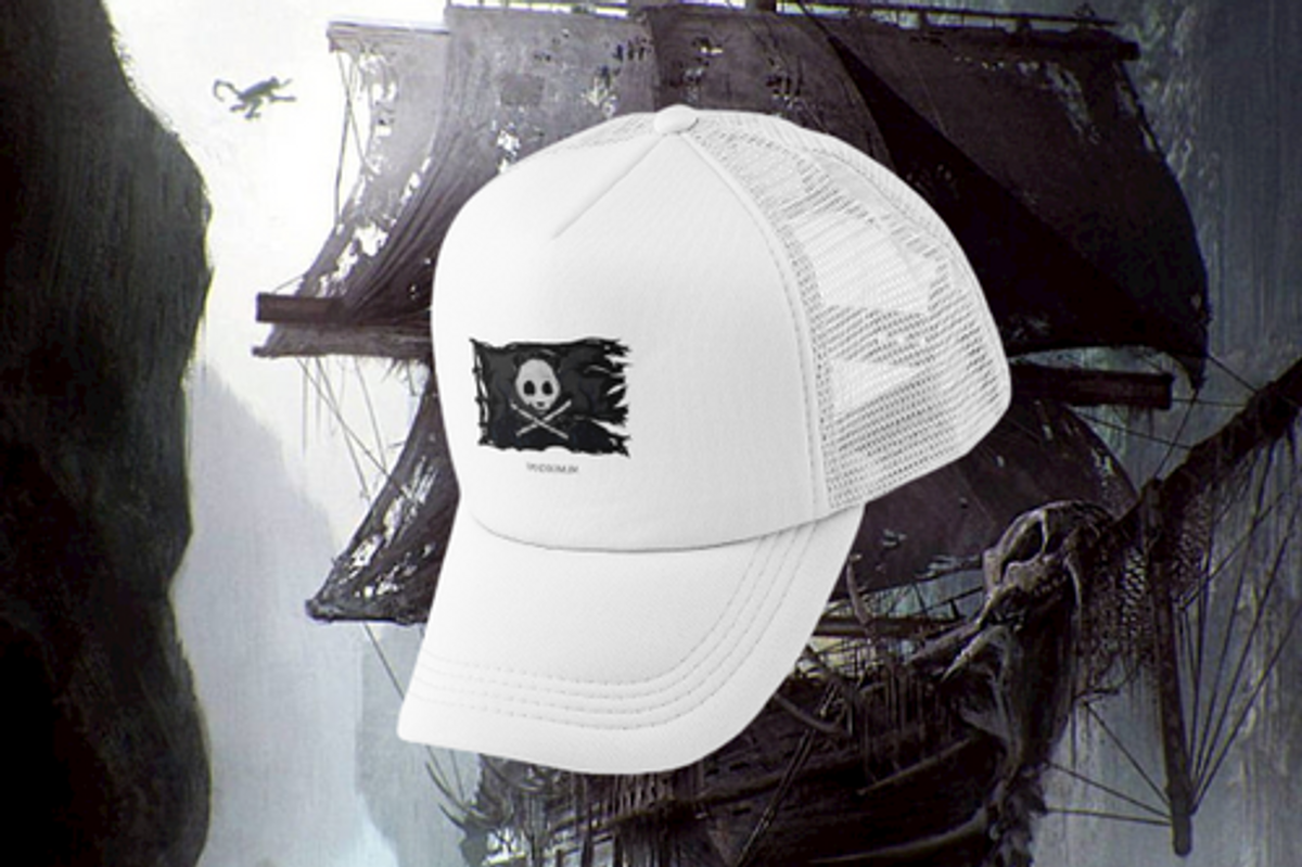 Nome do produto: Boné Trucker Bandeira Pirata