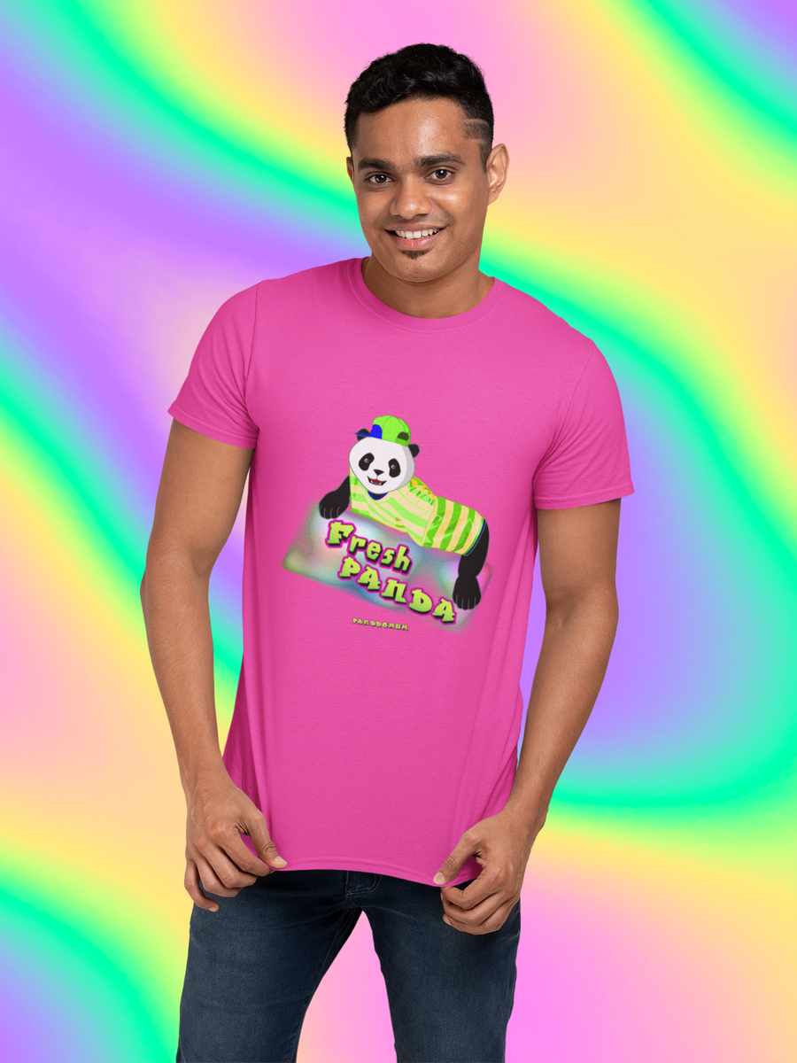 Nome do produto: Camiseta Masculina Fresh Panda