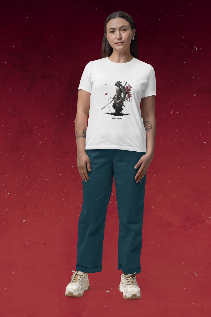 Nome do produto: Camiseta Feminina Samurai