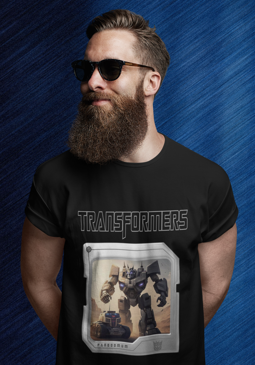 Nome do produto: Camiseta Masculina Transformers Decepticon