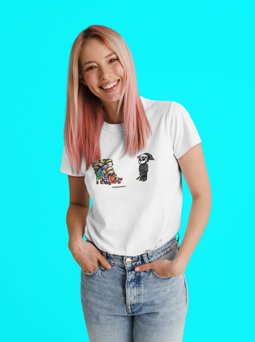 Nome do produto: Camiseta Feminina Panda Link