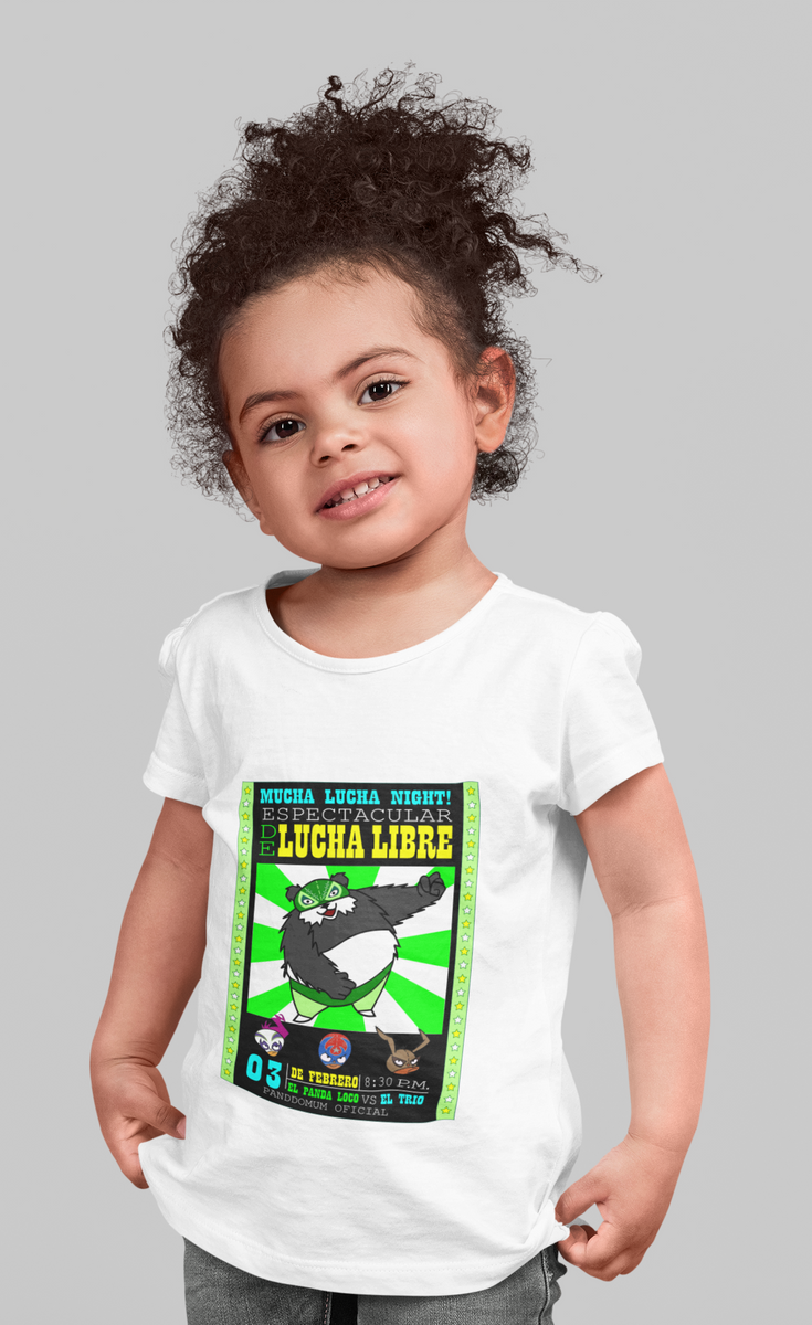 Nome do produto: Camiseta Infantil Panda Loco