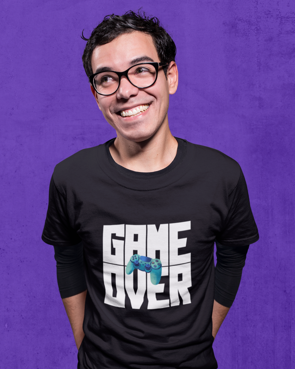 Nome do produto: Camiseta Game Over