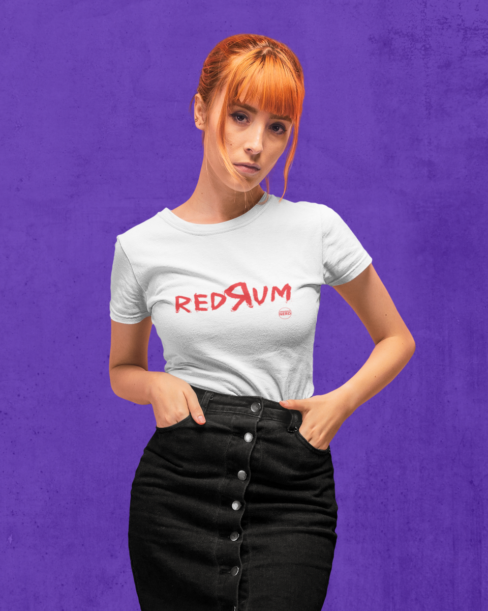 Nome do produto: Camiseta Babylook Redrum
