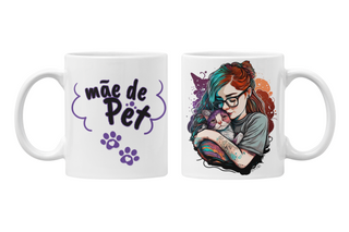 Nome do produtoCaneca Mãe de Pet - Gatinho