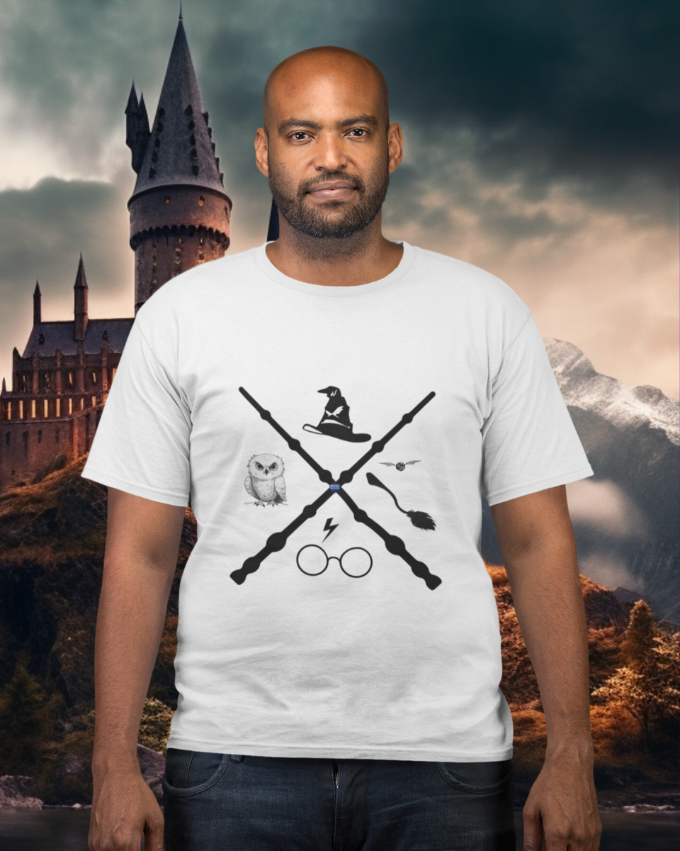 Nome do produto: Camiseta Plus Size Harry Potter