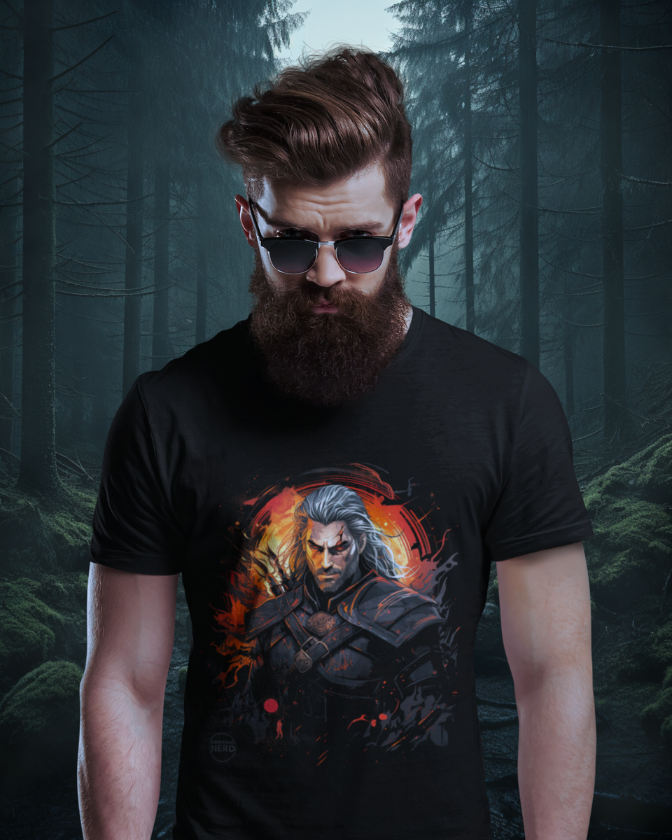 Nome do produto: Camiseta The Witcher Geralt