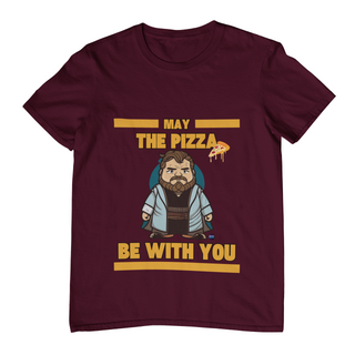 Nome do produtoCamiseta May the pizza be with you