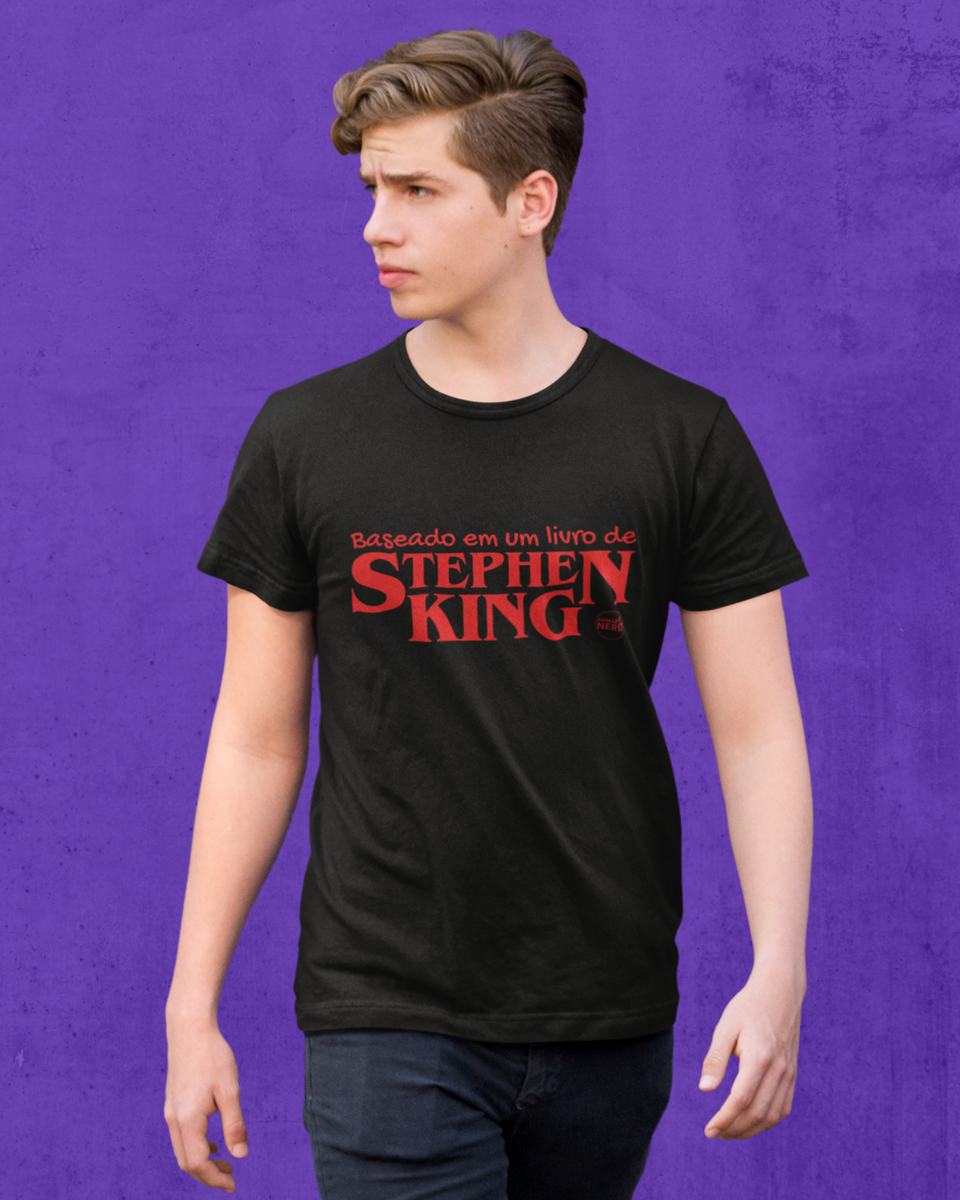 Nome do produto: Camiseta Stephen King Preta