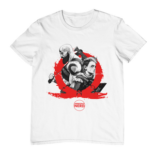 Nome do produtoCamiseta Plus Size Kratos e Atreus